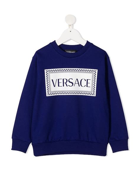 felpe versace bambino|Felpa Versace Milano Stamp Kids con zip.